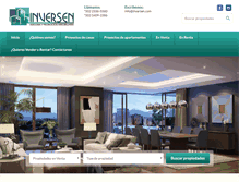 Tablet Screenshot of inversen.com